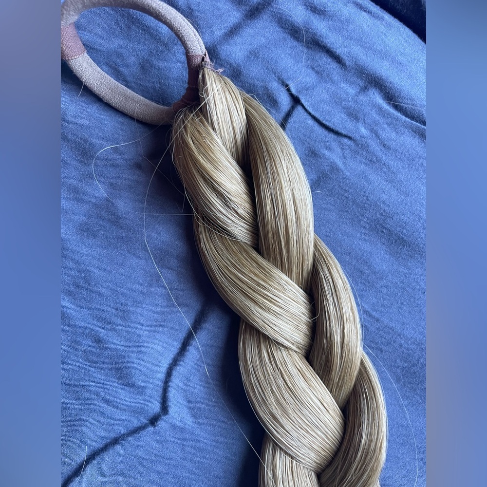 INH Lara Braid Ponytail Extension - Ash Blonde - Picture 3 of 5
